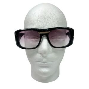 Vintage 80s 90s ULTRA Sunglasses Dynamic Decor Black Casino Hip Hop